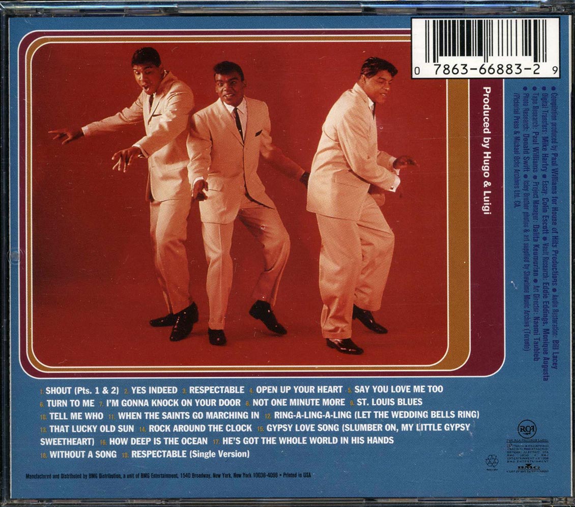 The Isley Brothers - Shout: The RCA Sessions Music CD