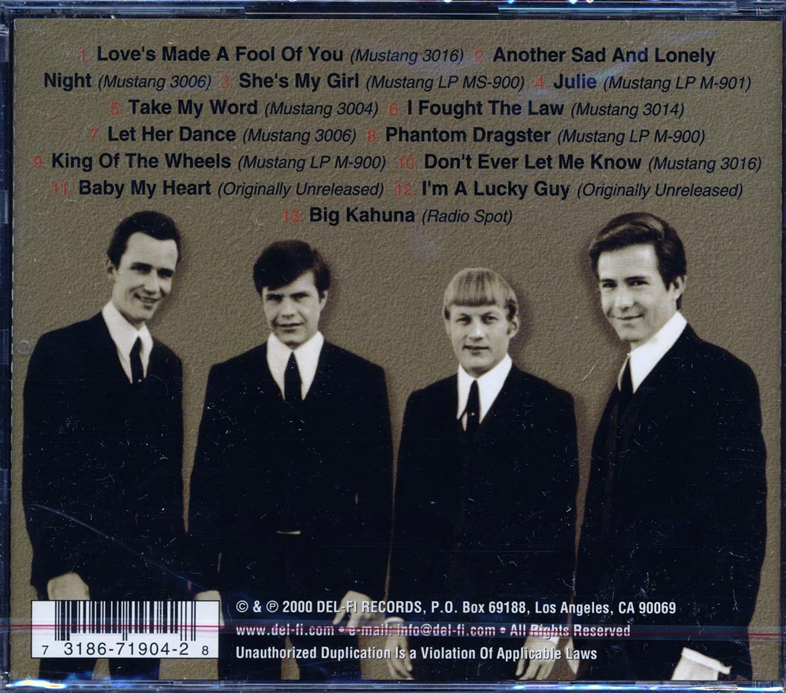 The Bobby Fuller Four - I Fought The Law: The Best Of The Bobby Fuller Four Music CD