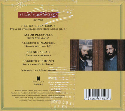 Sergio & Odair Assad - Saga Dos Migrantes Music CD