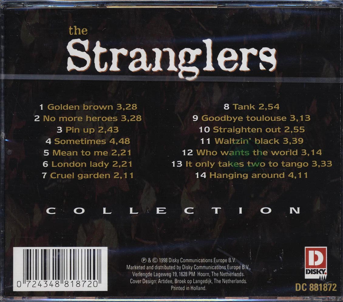 The Stranglers - The Stranglers Collection Music CD