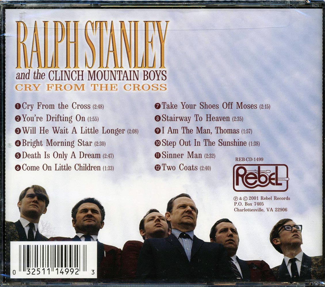 Ralph Stanley & The Clinch Mountain Boys - Cry From The Cross Music CD