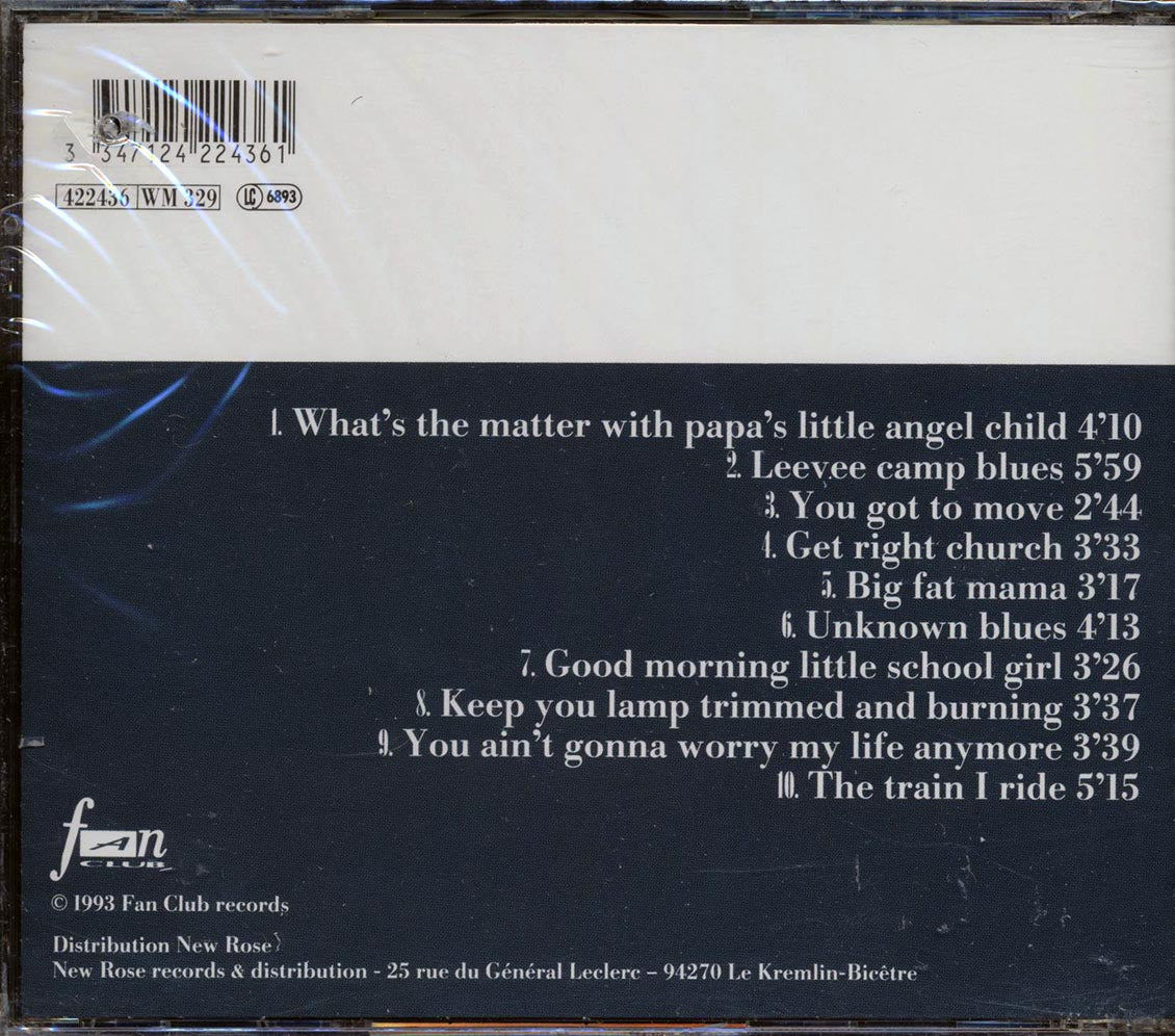Mississippi Fred McDowell - The Train I Ride (marked/ltd stock) Music CD