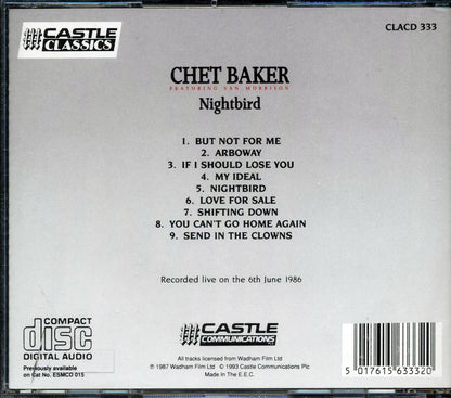 Chet Baker, Van Morrison - Nightbird Music CD