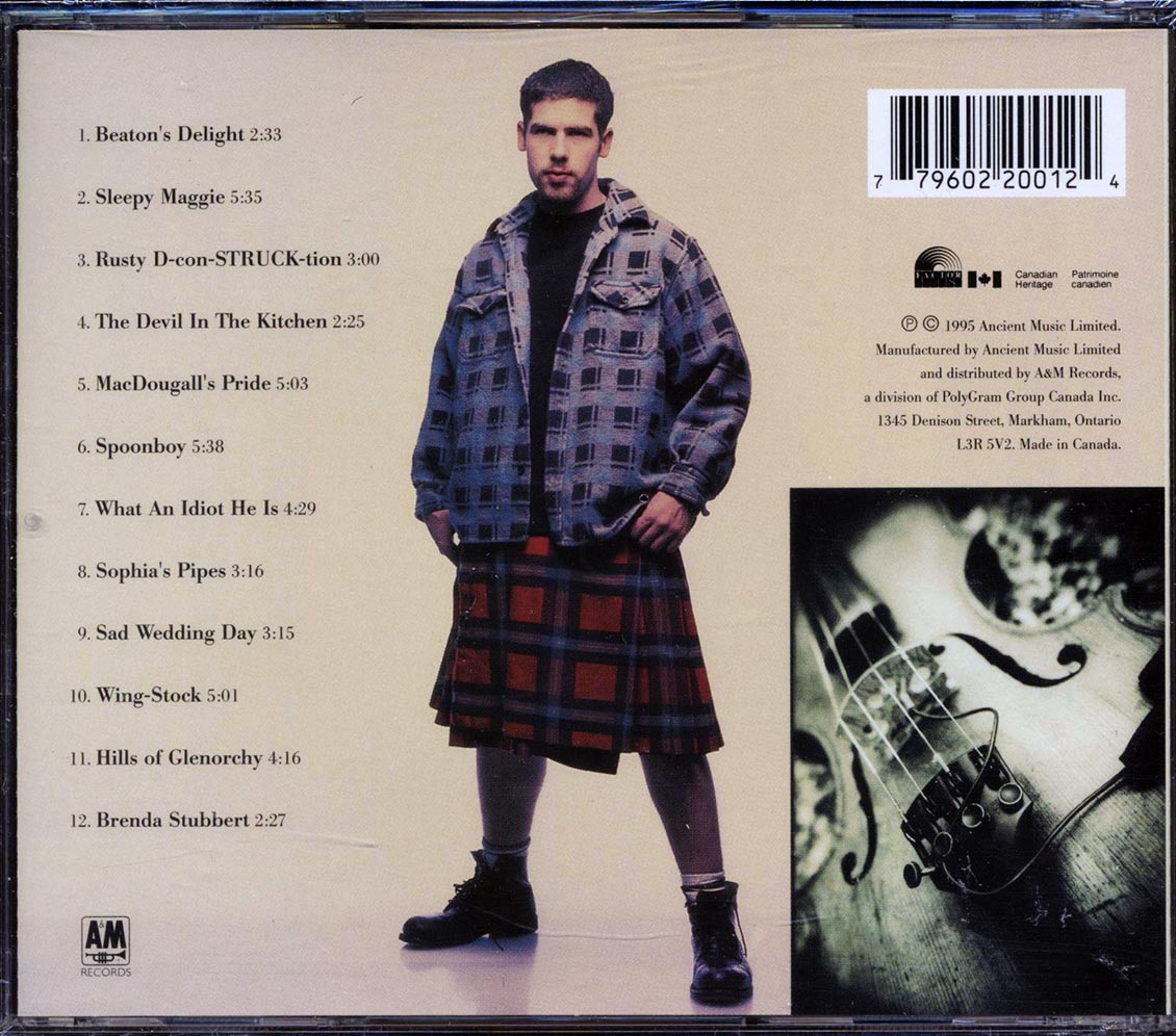 Ashley MacIsaac - Hi How Are You Today Music CD