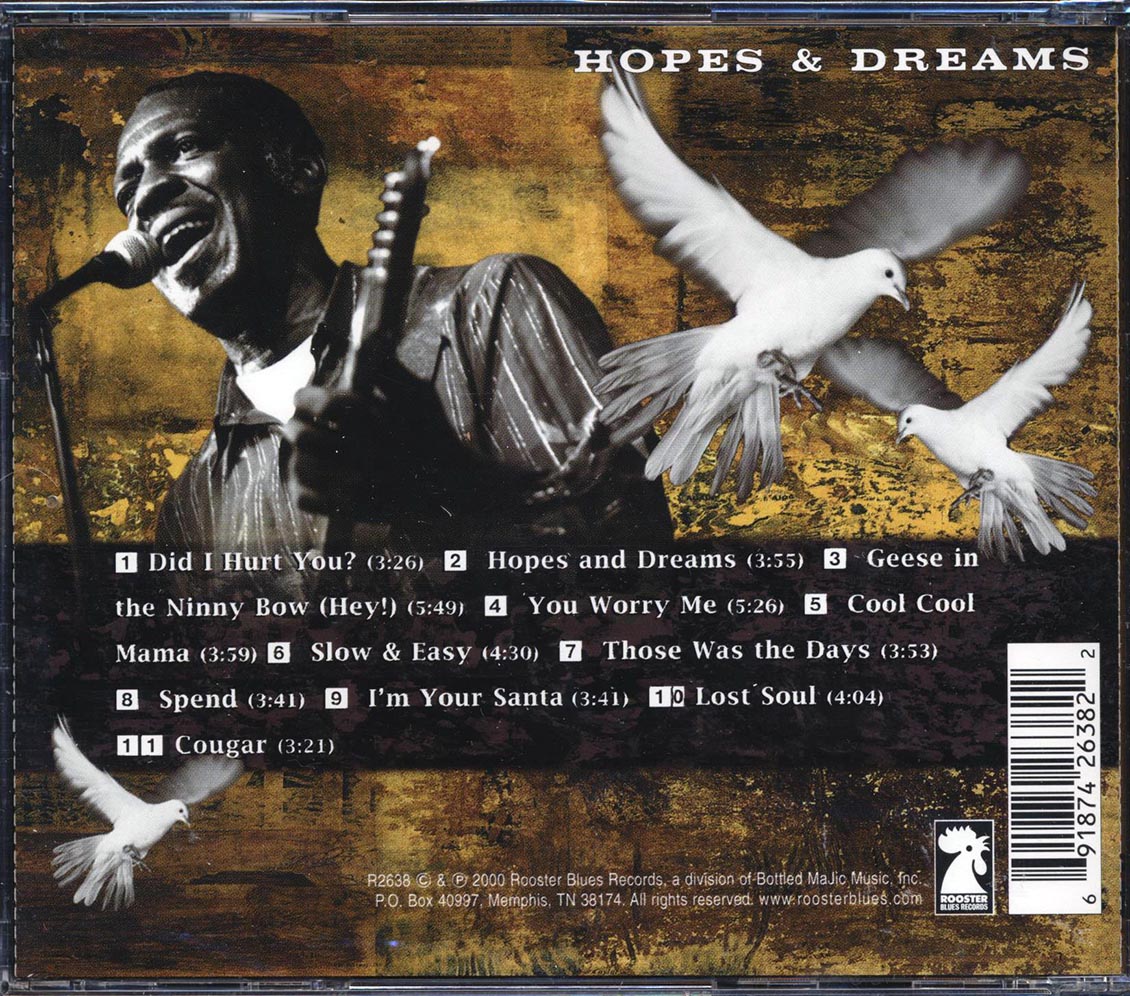 Eddie C Campbell - Hopes & Dreams Music CD