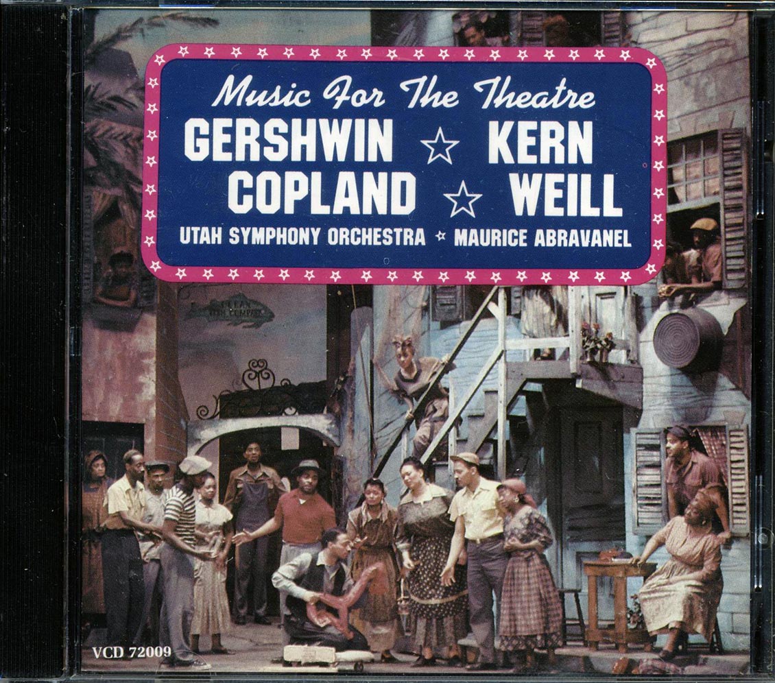 Gershwin, Kern, Copland, Etc. - Music For The Theatre Music CD
