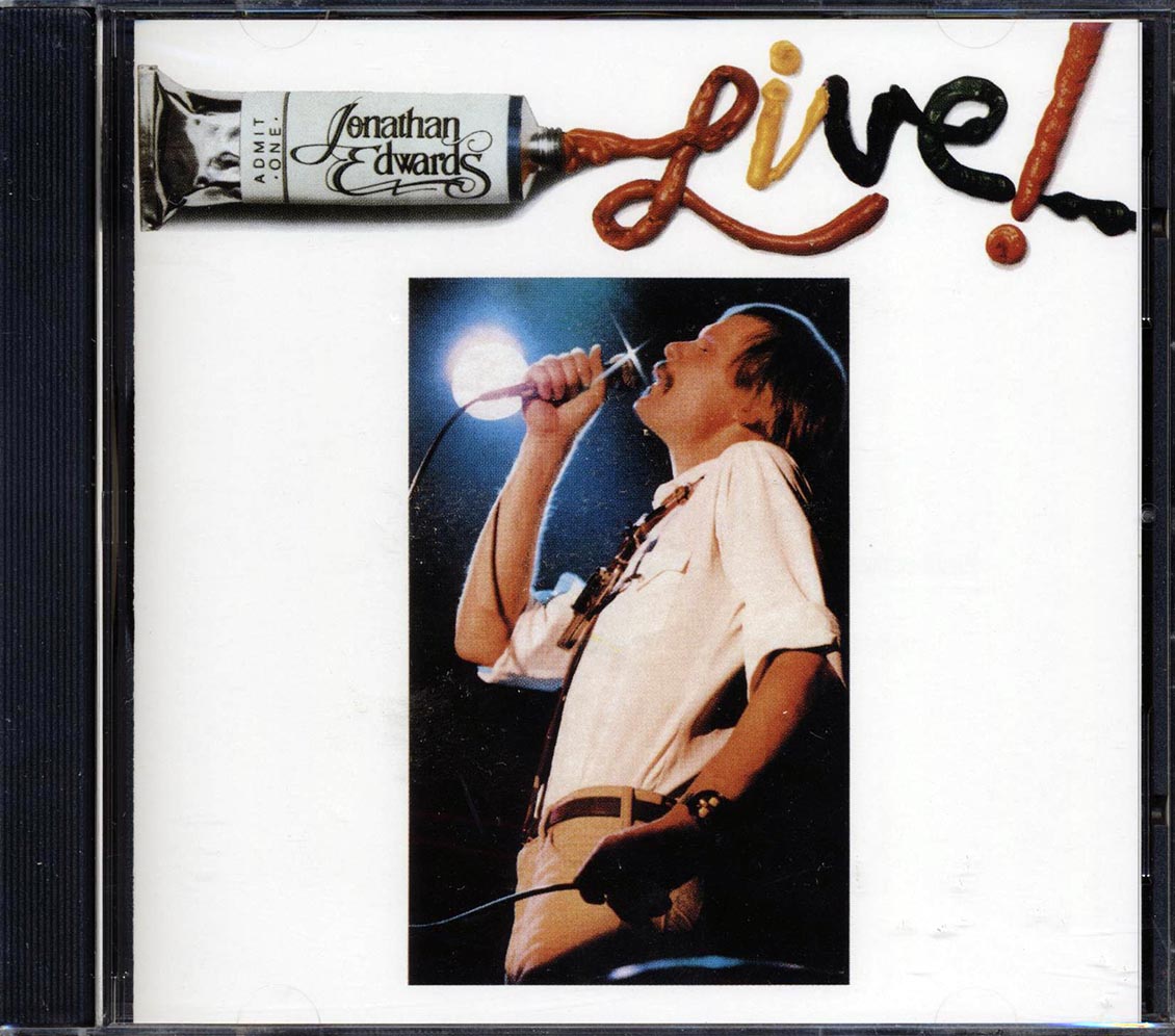 Jonathan Edwards - Live Music CD