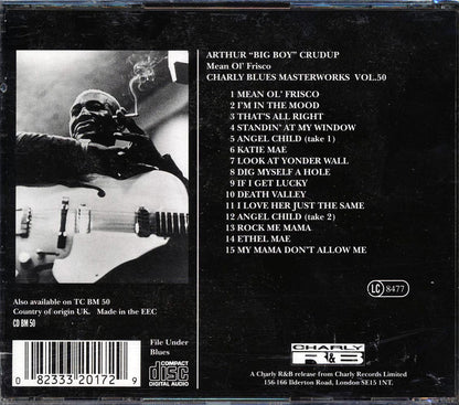 Arthur Big Boy Crudup - Mean Ol' Frisco Music CD