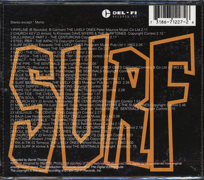 The Lively Ones, The Centurions, The Impacts, Etc. - Big Surf Volume 2 Music CD