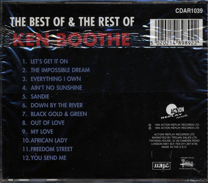 Ken Boothe - The Best Of & The Rest Of Ken Boothe Music CD