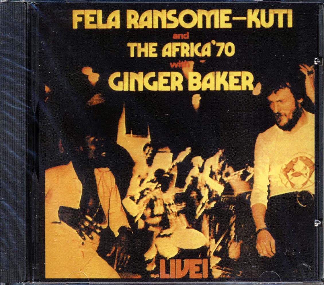 Fela Kuti - Live: With Ginger Baker And The Africa '70 Music CD