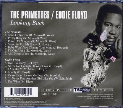 The Primettes, Eddie Floyd - Looking Back With Eddie Floyd Music CD