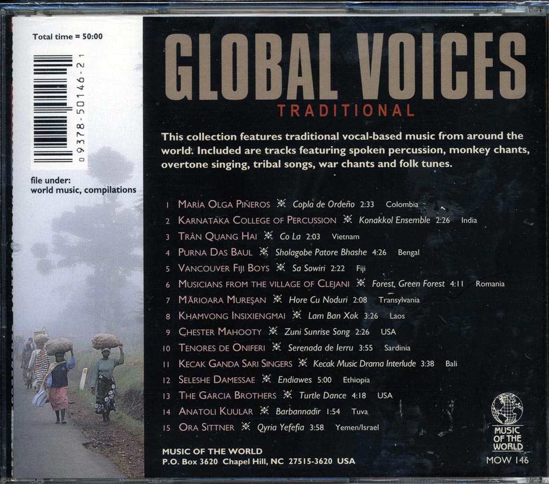 Various - Global Voices: Traditional Music CD