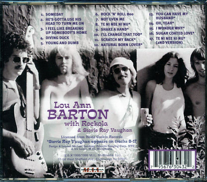 Lou Ann Barton, Rockola, Stevie Ray Vaughan - Sugar Coated Love Music CD