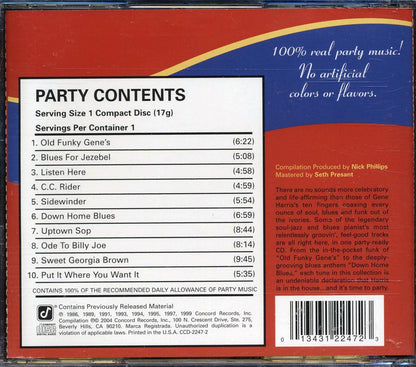 Gene Harris - Instant Party Music CD