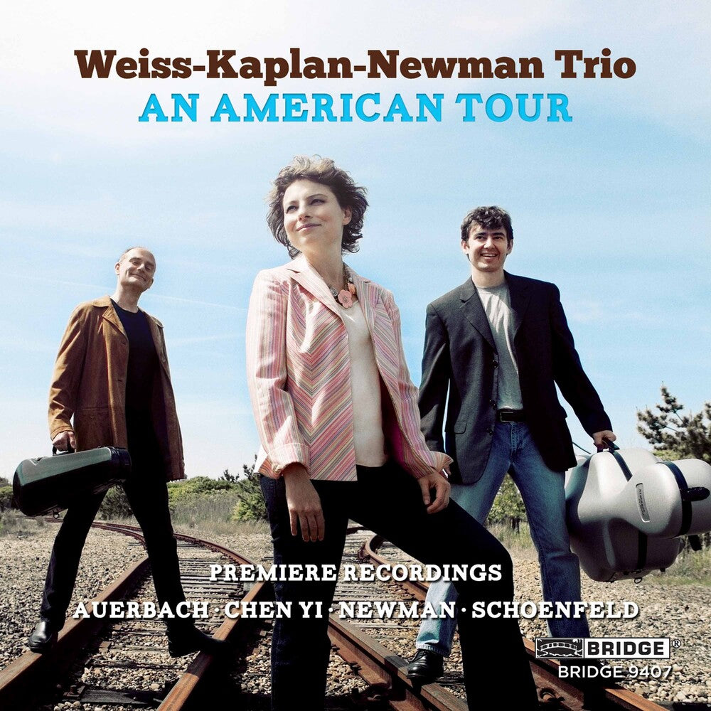 the album cover for Weiss-Kaplan-Newman Trio - An American Tour