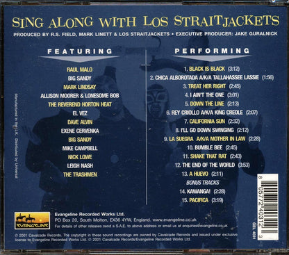 Los Straitjackets - Sing Along With Los Straitjackets Music CD