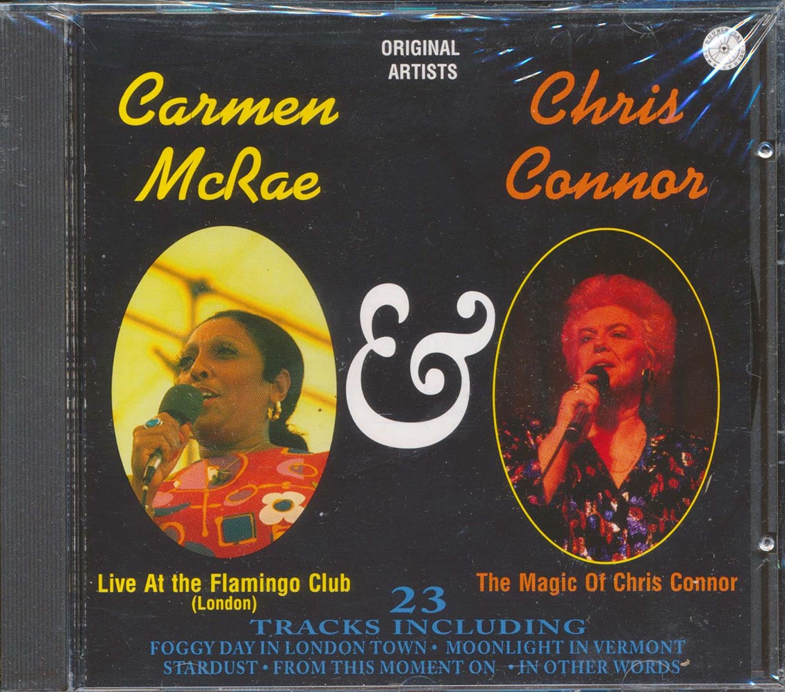 Carmen McRae, Chris Connor - Live At The Flamingo Club + The Magic Of Chris Connor (2 albums on 1 CD) (23 tracks) Music CD