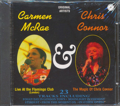 Carmen McRae, Chris Connor - Live At The Flamingo Club + The Magic Of Chris Connor (2 albums on 1 CD) (23 tracks) Music CD