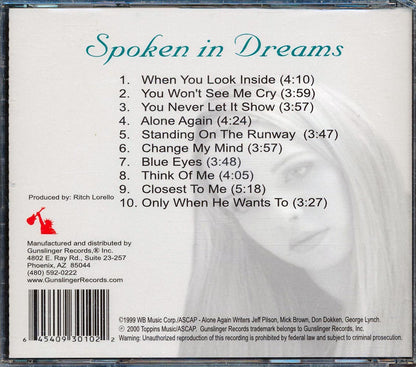 Tabitha - Spoken In Dreams Music CD