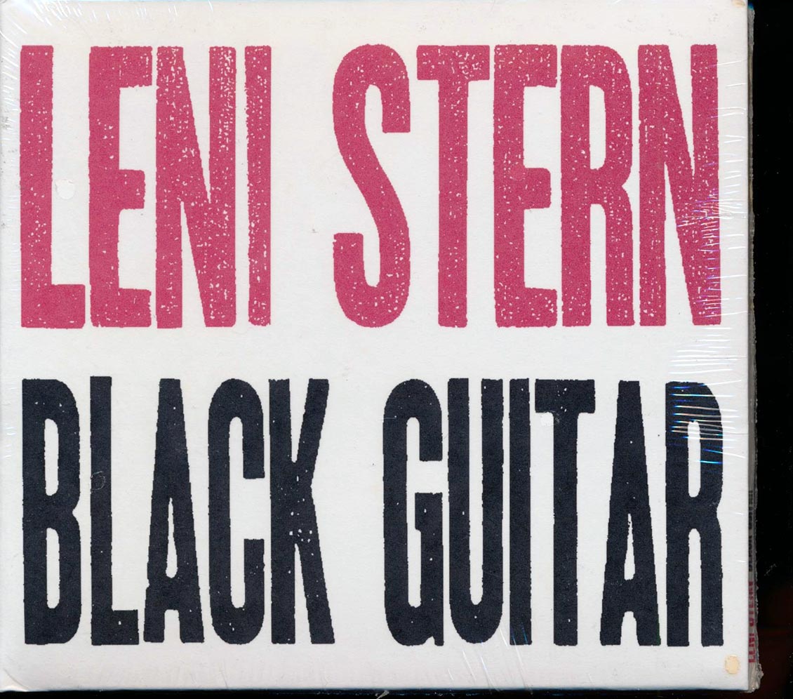 Leni Stern - Black Guitar (deluxe 3-fold digipak) Music CD