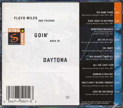 Floyd Miles Goin' Back To Daytona Music CD