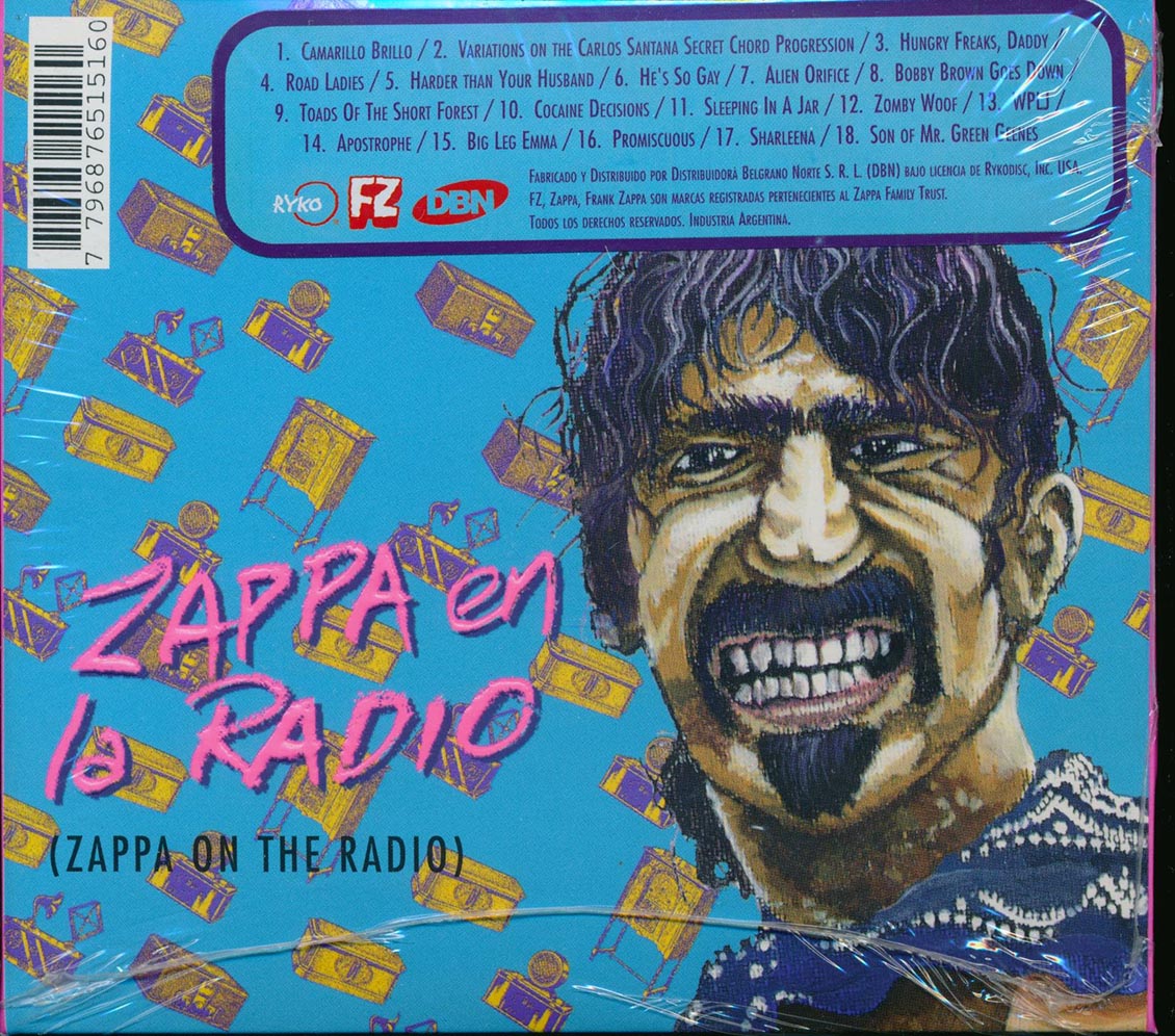 Frank Zappa - Zappa En La Radio (Zappa On The Radio) Music CD