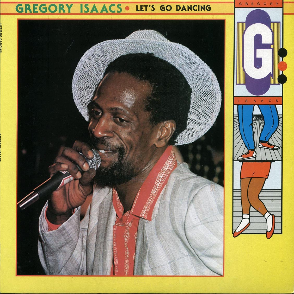Gregory Isaacs - Let's Go Dancing (Jamaica press) (orig. press) Vinyl Record