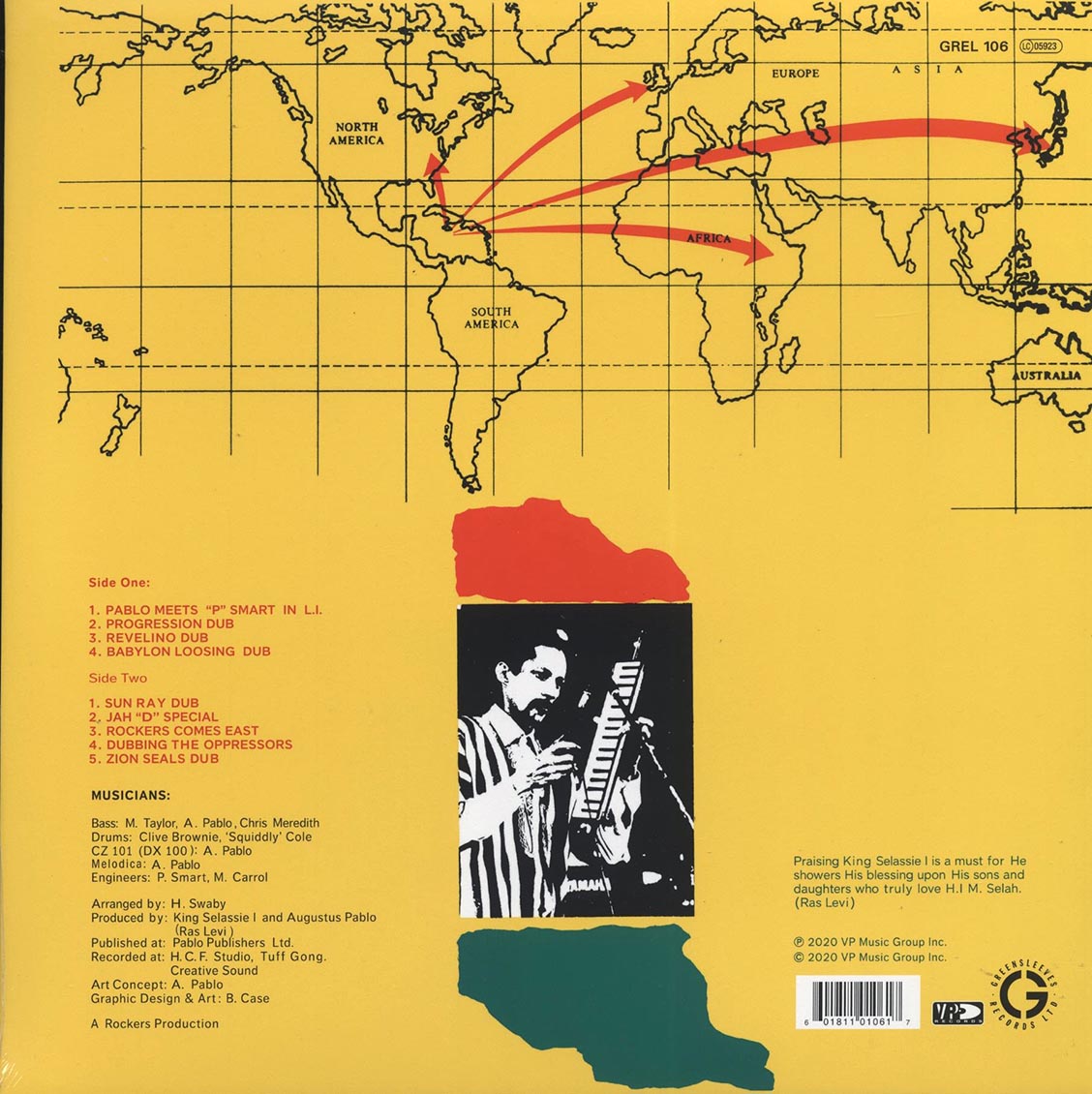 Augustus Pablo - Rockers Comes East Vinyl Record