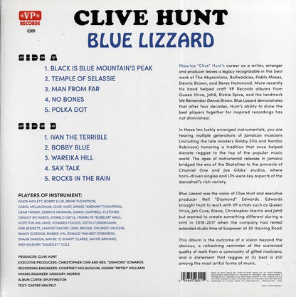 Clive Hunt - Blue Lizzard Vinyl Record