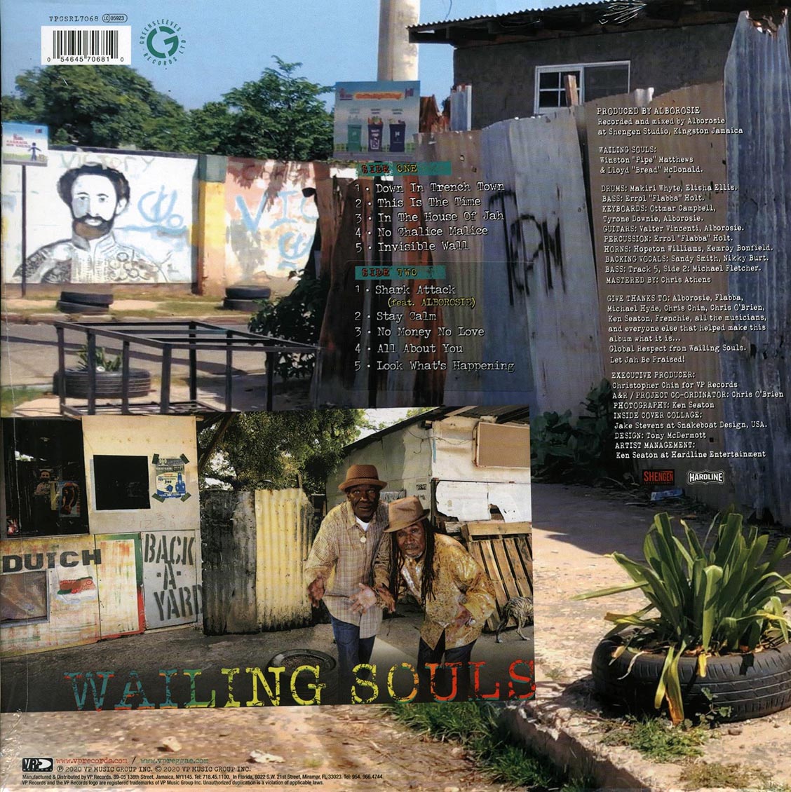 Wailing Souls - Back A Yard Vinyl Record