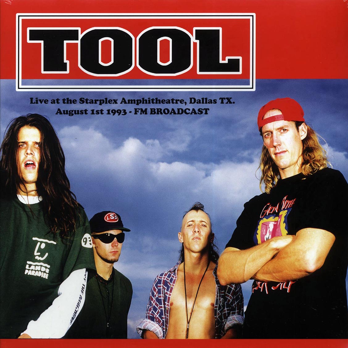 Tool Live At The Starplex Amphitheatre, Dallas, TX August 1st 1993 FM Broadcast ltd. 500 copies made Vinyl Record