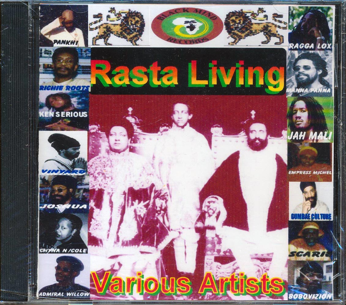 Jahmali, Ragga Lox, Admiral Willow, Gumbae Culture, Etc. - Rasta Living (21 tracks) Music CD