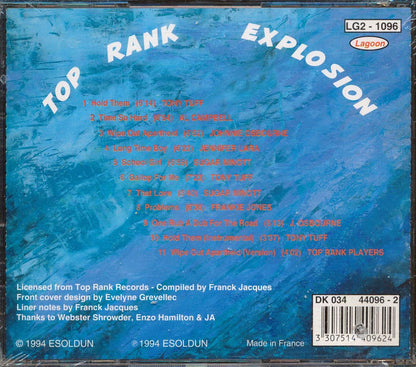Sugar Minott, Johnny Osbourne, Frankie Jones, Tony Tuff, Etc. - Top Rank Explosion (marked/ltd stock) Music CD