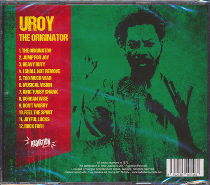 U Roy - The Originator Music CD