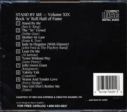 Al Jarreau, The Coasters, Percy Sledge, Etc. - Rock N Roll Hall Of Fame Volume 19 Music CD