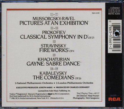 Leonard Slatkin - Conducts Russian Showpieces Music CD