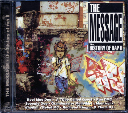 Grandmaster Flash, Run DMC, DJ Jazzy Jeff, Etc. - The Message: The History Of Rap II Music CD