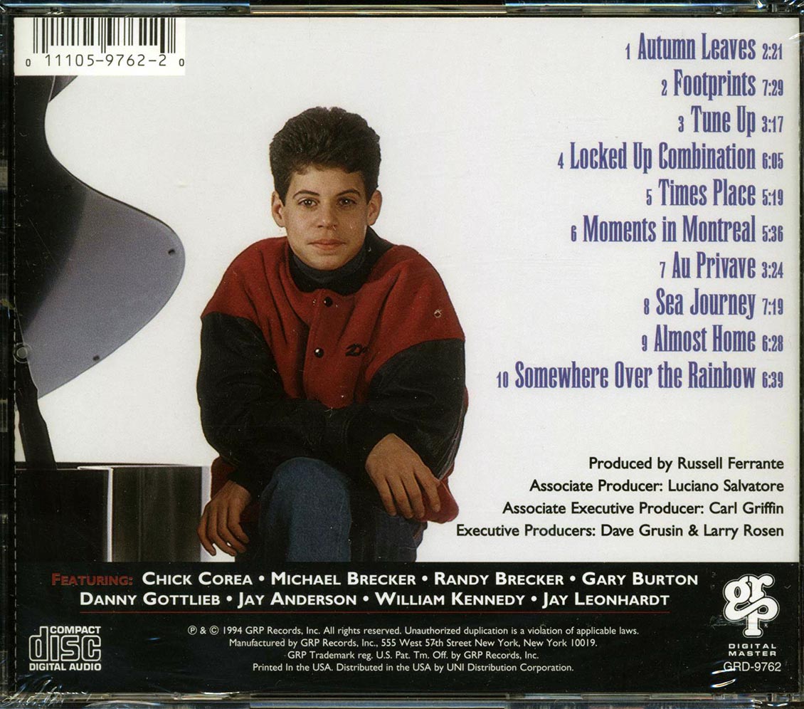 Sergio Salvatore - Tune Up Music CD