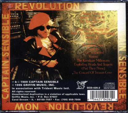 Captain Sensible - Revolution Now Music CD
