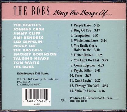 The Bobs - Sing The Songs Of Music CD