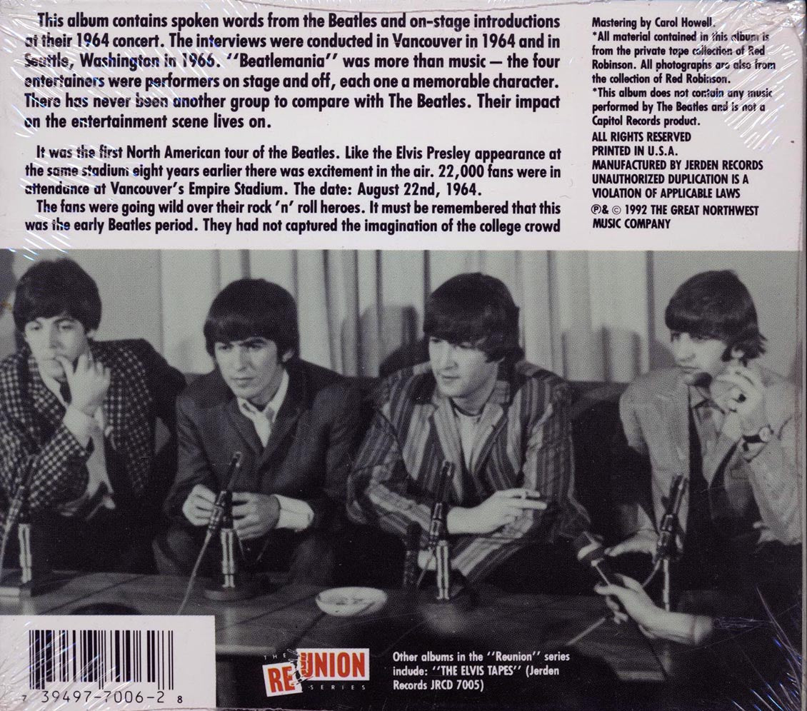 The Beatles - Beatles Tapes: The Beatles In The Northwest Music CD