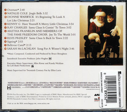 Natalie Cole, Dionne Warwick, Kenny G, Aretha Franklin, Etc. - Miracle On 34th Street: Soundtrack Music CD