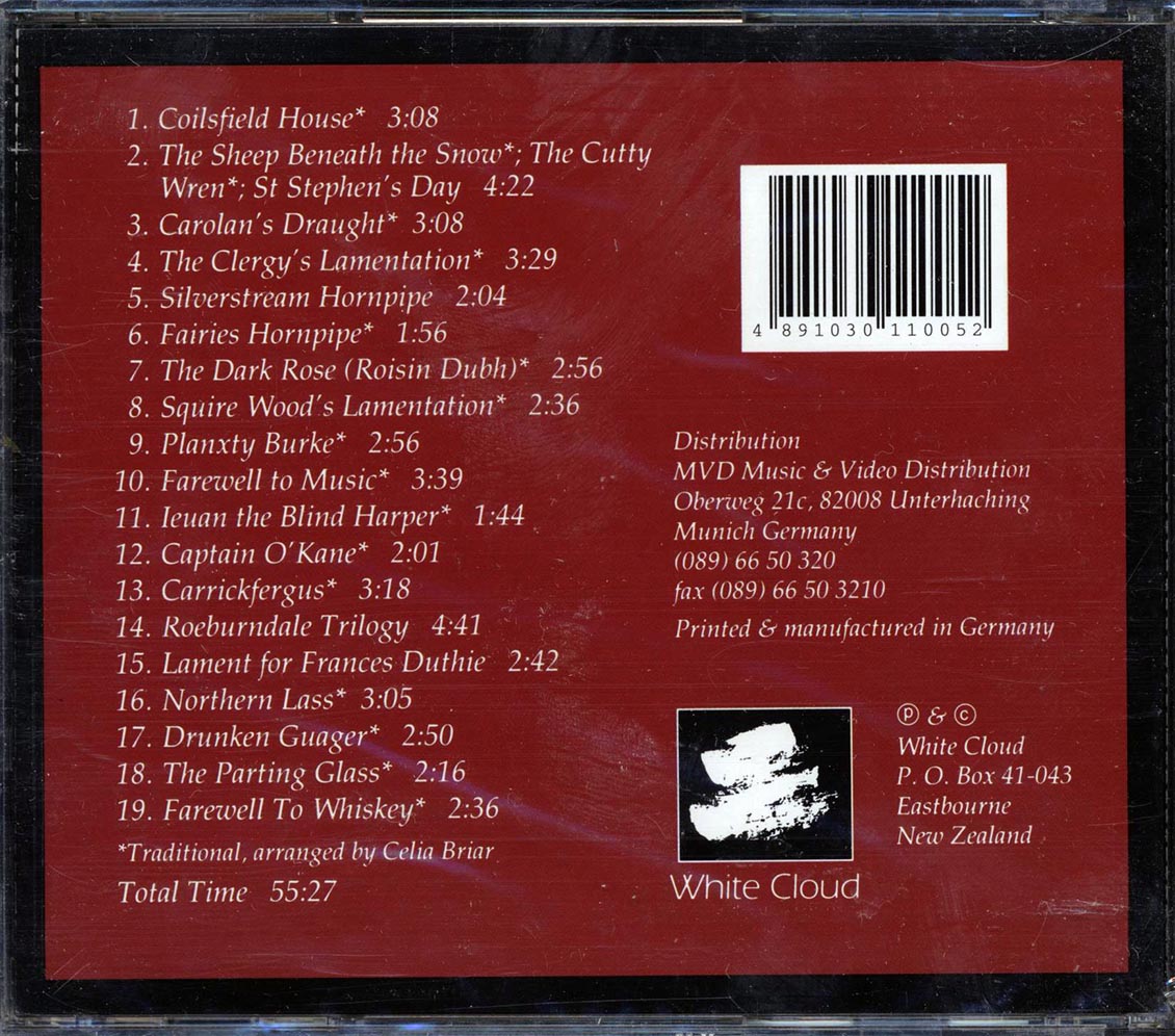 Celia Briar - The Dark Rose Music CD