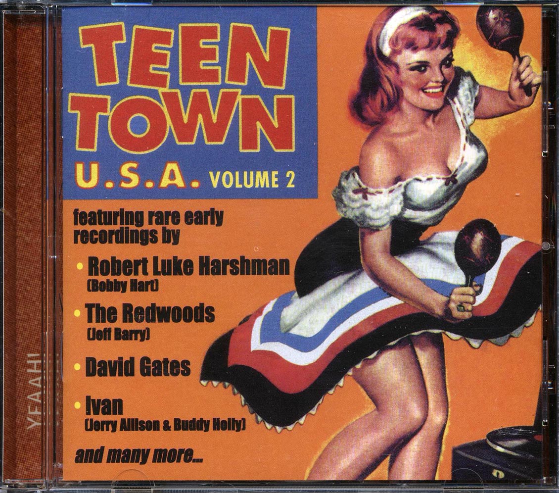 The Nighthawks Jimmy Meng Dave Meadows Jimmie Beaumont Etc Teen Town USA Volume 2 Rare American Recordings From The 50s And Early 60s 30 tracks Music CD