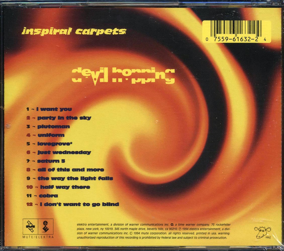 Inspiral Carpets - Devil Hopping Music CD