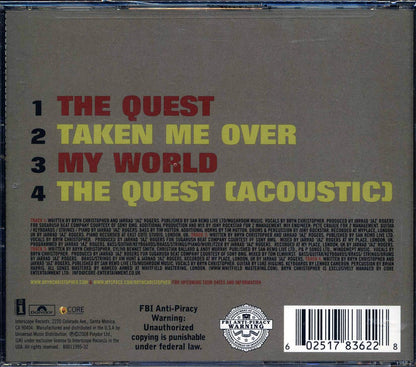 Bryn Christopher - The Quest EP Music CD