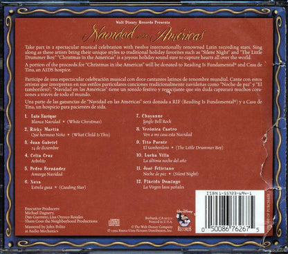 Luis Enrique, Ricky Martin, Juan Gabriel, Etc. - Navidad En Las Americas Music CD