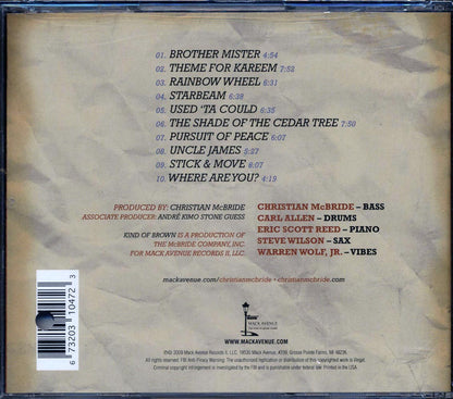 Christian McBride, Inside Straight - Kind Of Brown Music CD