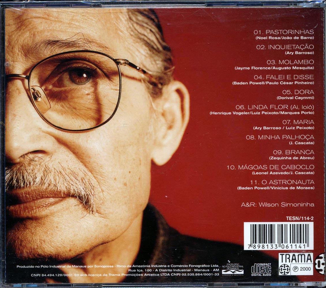 Baden Powell - Lembrancas Music CD